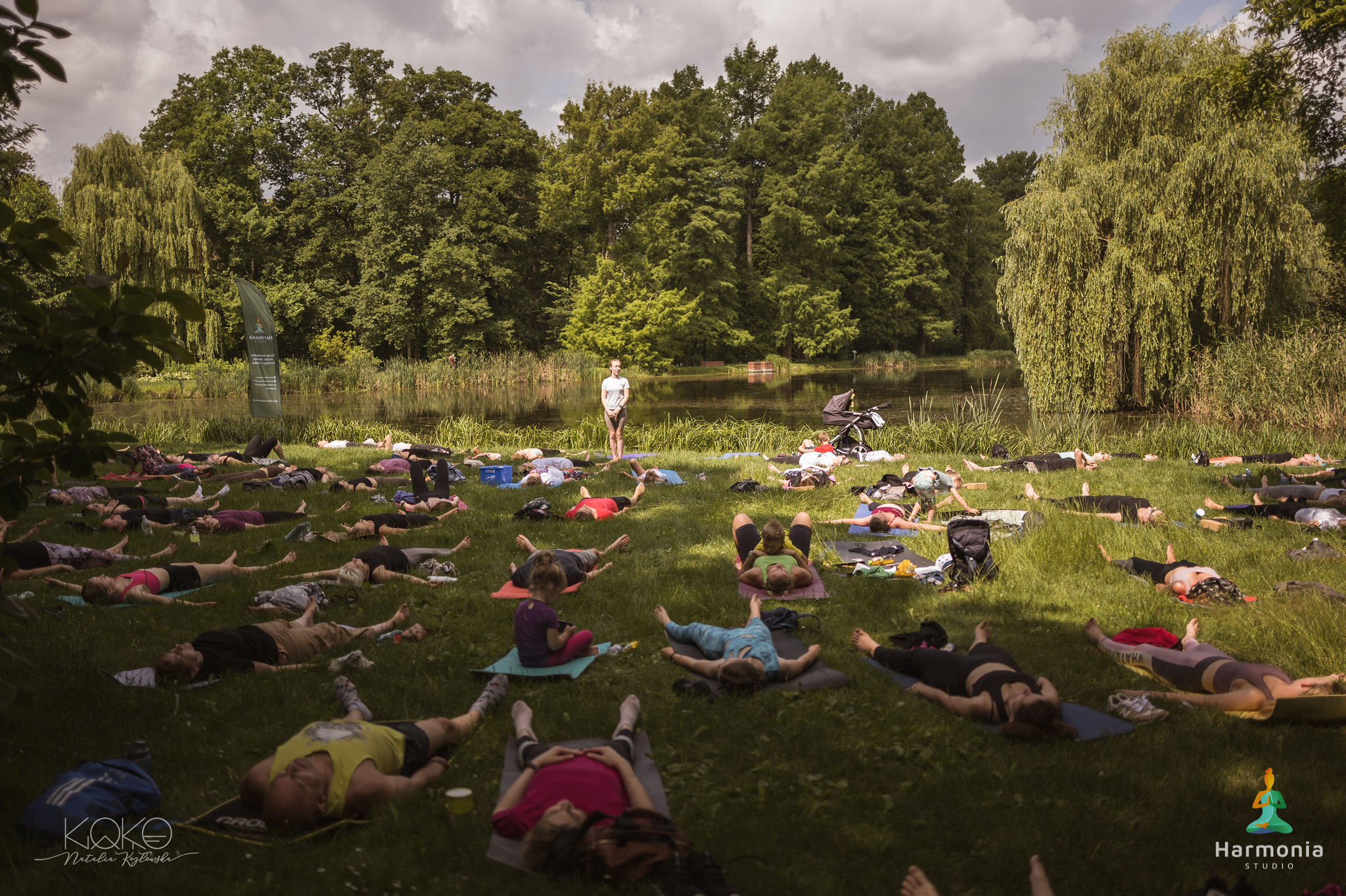 Joga na trawie 4
